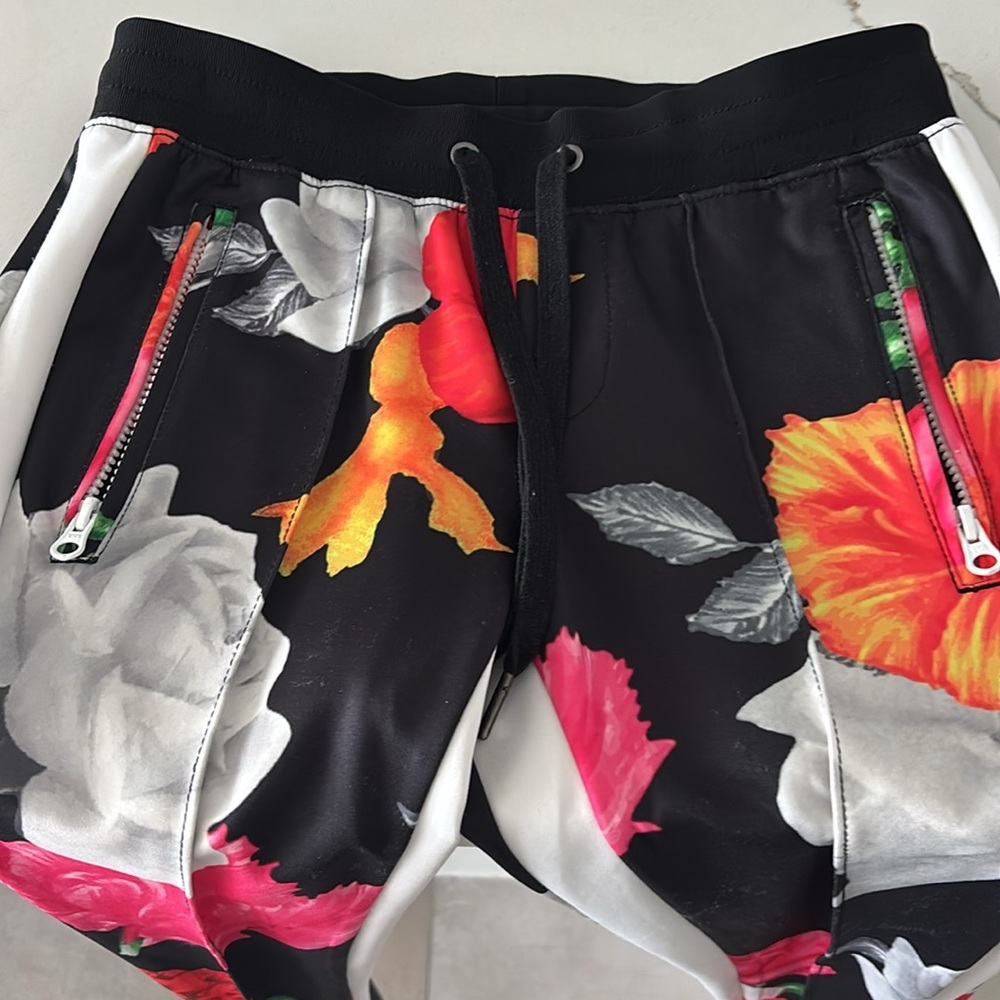 PAM & GELA  floral jogging pant size p - Picture 7 of 8